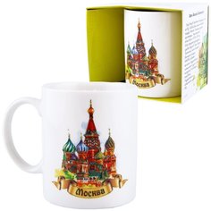 Кружка «Города России: Москва. Храм Василия Блаженного» (подарочная упаковка) ND Play