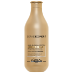 LOreal Professionnel шампунь Serie Expert Absolut Repair Gold Quinoa + Protein для восстановления поврежденных волос, 300 мл