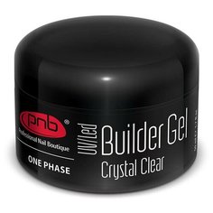 Гель PNB One Phase Builder Gel моделирующий, 50 мл crystal clear