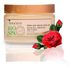 SEA of SPA Скраб-масло для тела Bio Spa с ароматом "Розы" и минералами Мертвого моря, 350 мл (Израиль)