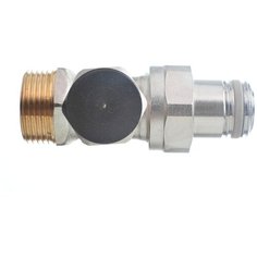 Oventrop Вентиль на обратную подводку "Combi 2" прямой 1/2 с наружной резьбой со стороны трубопровода 3/4 art 1091172