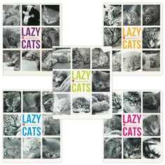 Альт Тетрадь Ленивые котята 7-48-416, клетка, 48 л., серый