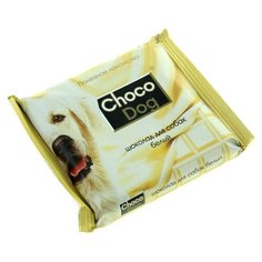 [71423] choco dog 85гр. плитка,белый шоколад,полезное лакомство д/собак. 1/10 Veda