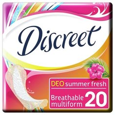 DISCREET Део Summer Fresh Мультиформа 20 шт (4 уп в наборе)