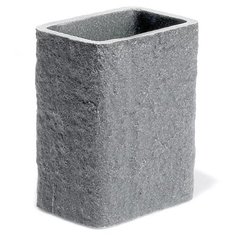 Настольный стакан Gedy G-Aries, серый