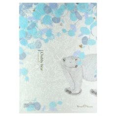 Папка уголок Белая Медведица, 14-038, 4 уп Bruno Visconti