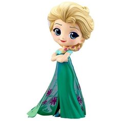 Фигурка Banpresto Q Posket Disney Characters: Холодное сердце (Frozen) Эльза организовывает Сюрприз Версия А (Elsa Surprise Coordinate Ver A) (85498P) 14 см