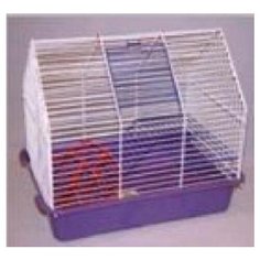 Кгр вака для грызунов домик с лесенкой и колесом. 385*275*340