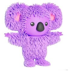 Игрушка интерактивная Abtoys Макаронка Коала фиолетовая, ходит, звуковые и музыкальные эффекты