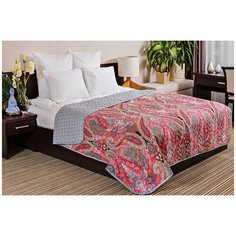Ночь Нежна Покрывало Karmen Цвет: Красный br10567 (200х215 см)