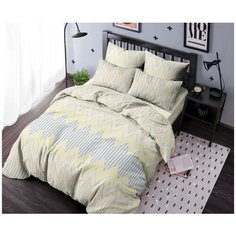 Ночь Нежна Детское Постельное белье Zigzag Цвет: Желтый br30045 (145х215 см)