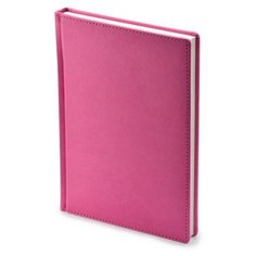 Ежедневник недатированный Velvet, А5+, 136л (розовый) Альт