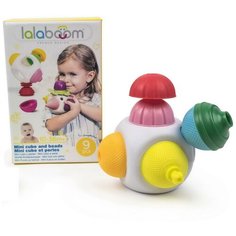 Игрушка развивающая Lalaboom Мини куб, 9 предметов