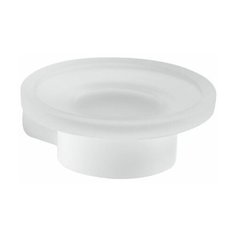 Настенная стеклянная мыльница Gedy G-Pirenei, белый матовый