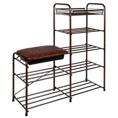 Подставка для обуви с ящиком ЗМИ Copper Antique ПДОсСя360М