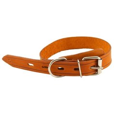 Ошейник Зоомастер 012545, обхват шеи 36-46 см рыжий