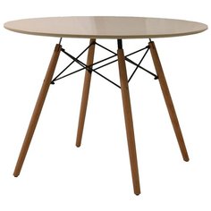 Стол кухонный Avanti Dars, d: 100 см, таупе