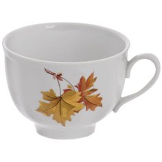 Чашка Дулёвский фарфор чайная Гранатовый Клен, 275 мл