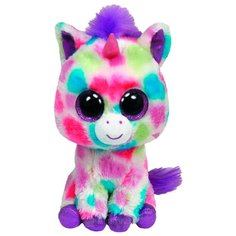 Мягкая игрушка TY Beanie boos Единорог Wishful 33 см