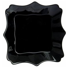 Luminarc Тарелка суповая Authentic 20х20см black