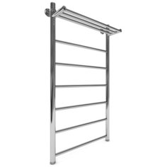 Водяной полотенцесушитель INDIGO Line с полочкой 100x50 хром