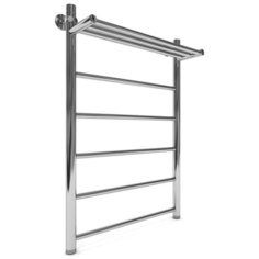 Водяной полотенцесушитель INDIGO Line с полочкой 80x50 хром