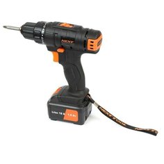 Аккумуляторная дрель-шуруповерт NEXTTOOL ACD-18BL Li-Ion 1.5 А·ч 18 В x2 кейс (500006) 2021