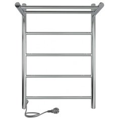 Электрический полотенцесушитель INDIGO Line с полкой 60x40 ЭЛ (кнопка) хром