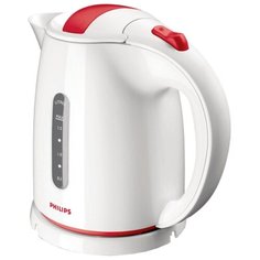 Чайник Philips HD4646/40, белый/красный