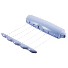 Сушилка для белья gimi настенная Rotor 6, белый/сиреневый