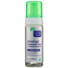 Clean & Clear Advantage Очищающая пенка с экстрактом алоэ, 150 мл