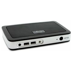 Нулевой клиент DELL Wyse 5030 (210-AEMT) Tiny-Desktop/Teradici Tera 2321/512 МБ/32 ГБ SSD/ОС не установлена черный/серебристый