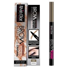 Alvin Dor подводка для бровей Brow Tattoo Expert, оттенок 03 espresso
