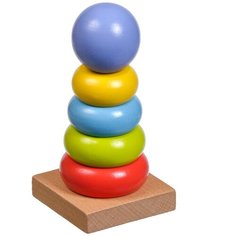 Пирамидка Lucy & Leo Цветная LL152