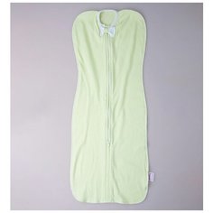 Пеленка кокон Пелёнка Матрёшка на молнии 1,5-7 мес. Цвет: салатовый Пампусики
