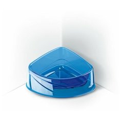 Угловая миска Lilli Pet de Luxe 820 мл, синяя