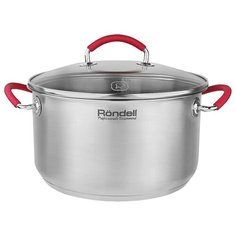 Кастрюля Rondell Sorge, 3.1 л, стальной