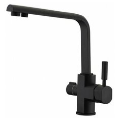 Смеситель для кухни Kaiser Decor 40144-2 ( Черный мрамор )