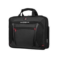 Портфель Wenger 15, черный, полиэстер/ПВХ, 40 x 15 x 33 см, 9 л 600643