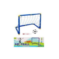 Набор Футболиста, ворота 60*47*32 см, мяч, насос с иглой, коробка Наша Игрушка