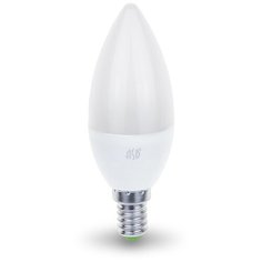Лампа светодиодная ASD LED-СВЕЧА-STD 3000K, E14, C37, 7.5Вт