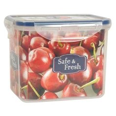 ТЕК.А.ТЕК Контейнер пищевой SF3-2, прозрачный/синий