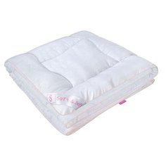 Одеяло ШЁЛК в микрофибре с тиснением, "Soft&Soft"; размер Евро Традиция