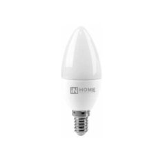 Светодиодные лампы IN HOME Лампа светодиодная LED-СВЕЧА-VC 8Вт 230В E14 4000К 720лм IN HOME 4690612020433