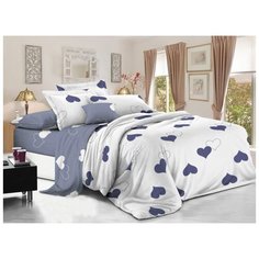 Постельное белье "LUXOR" из поплина; 73 (80м) А/В; размер Семейный Бояртекс