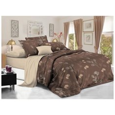 Постельное белье "LUXOR" из поплина; 67 (80м) А/В; размер 2.0 евро простыня Бояртекс