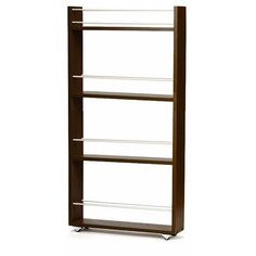 Полка выдвижная, для кухни и ванной комнаты 94х52х16 см, 4-х этажная, венге