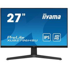 "Монитор Iiyama 27"" ProLite XUB2796HSU-B1 черный IPS LED 1ms 16:9 HDMI DisplayPort M/M Mat HAS 250cd "