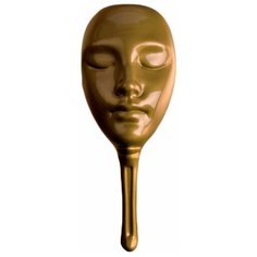 Маска Нескучные игры Маска для игры в Мафию (пластиковая золотая)