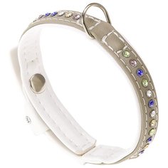 Ошейник Ferplast Lux (C12/22), обхват шеи 22 см серый